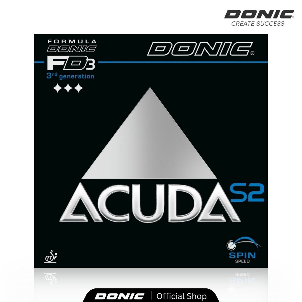Donic Acuda S2 Karet Pingpong Rubber Tenis Meja